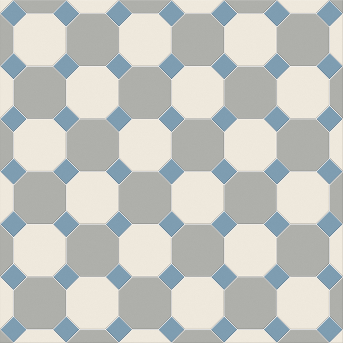 Windsor White / Light Grey / Blue