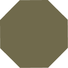 Green Octagon, 151 х 151 х 9 mm, 22pcs /Box