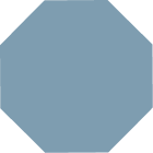 Blue Octagon, 151 х 151 х 9 mm, 22pcs /Box